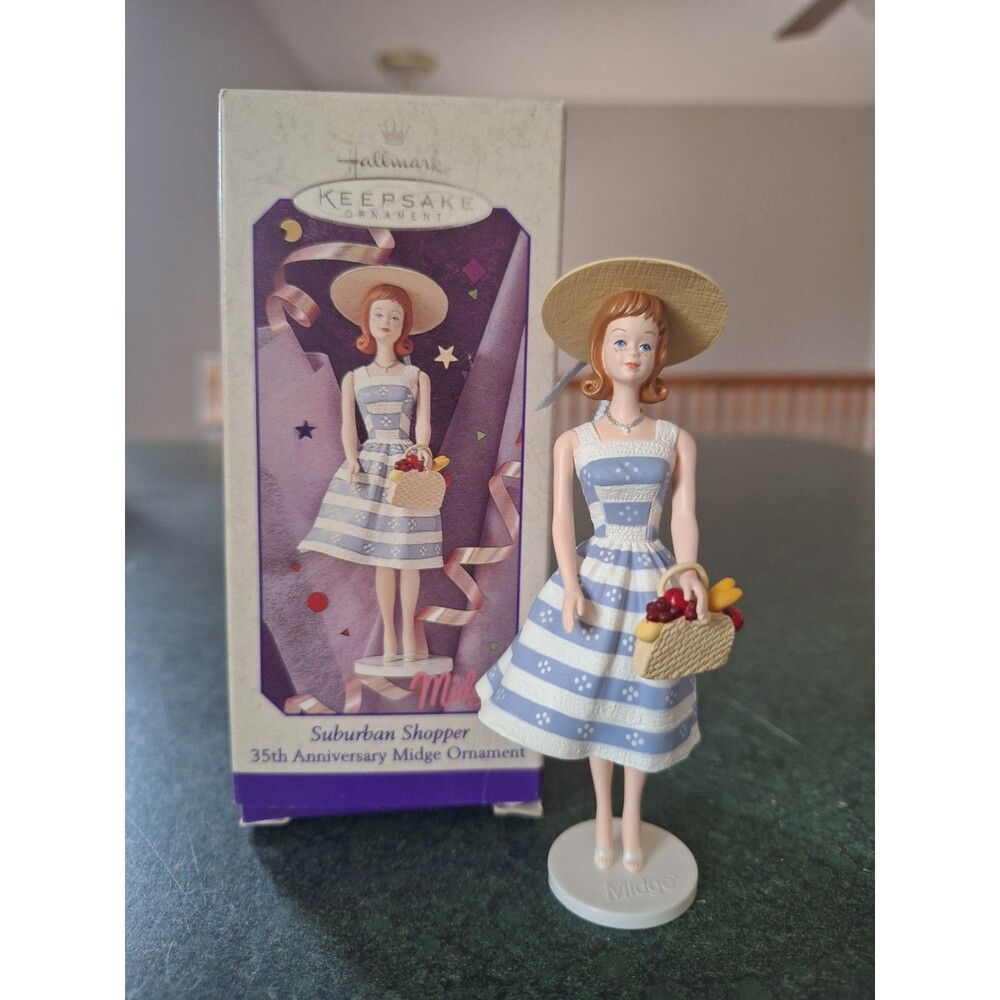 Hallmark 1998 Suburban Shopper Midge 35th Anniversary Ornament
